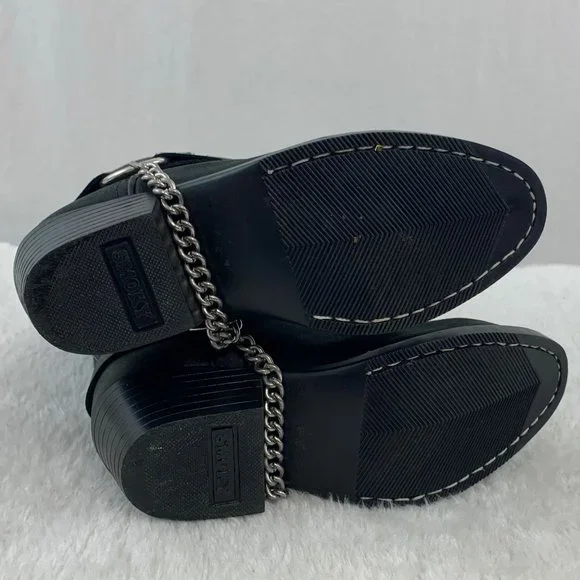 Smokey Mountain Embellished Black with Blue Cowgirl Boots Sz 13.5 - Picture 12 of 12